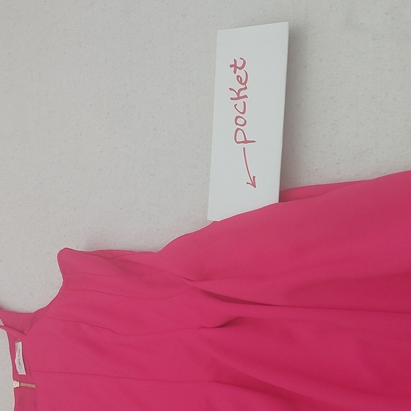 CALVIN KLEIN Pink Sleeveless Dress NWOT - Picture 6 of 13